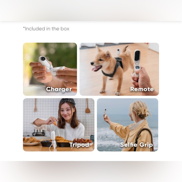 Insta 360 GO 2 Small Action Camera with Invisible Selfie Stick Bundle - Picture 8 of 10